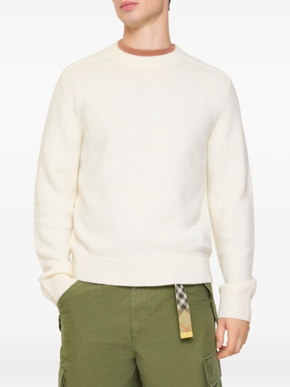 Burberry Equestrian Knight sweater - Beige