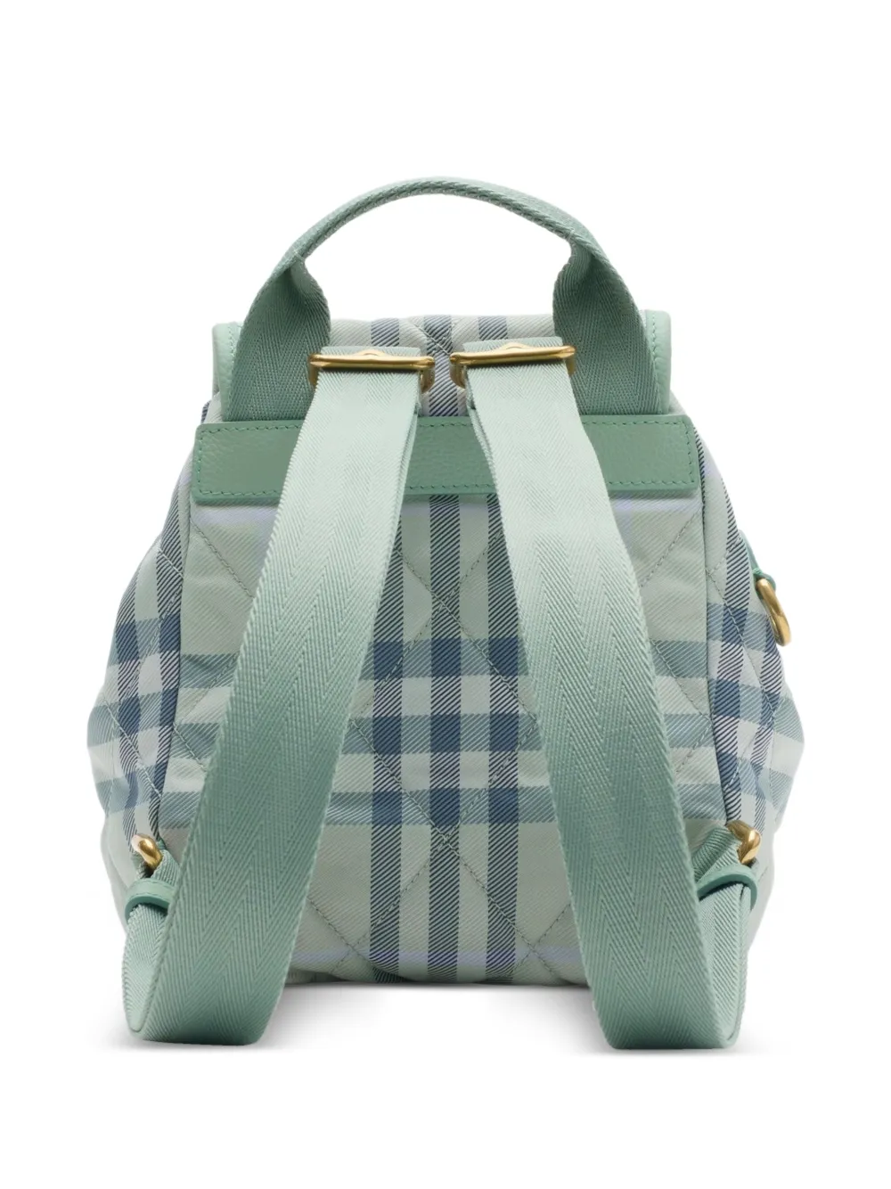 Burberry Horseshoe gewatteerde mini-rugzak Groen