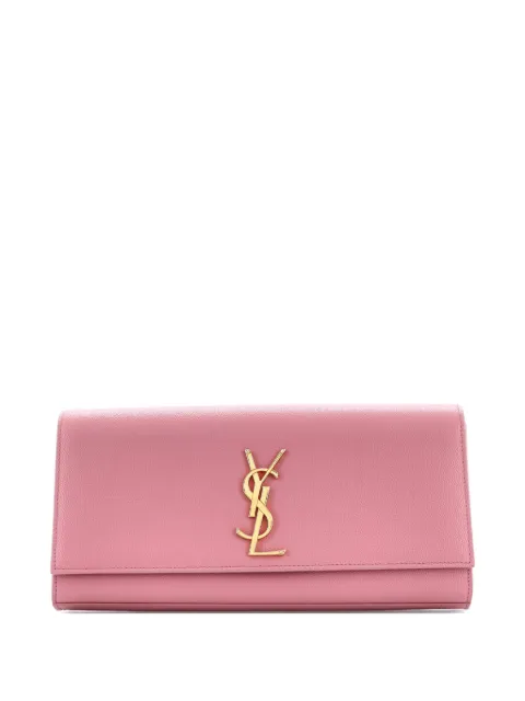 Saint Laurent Pre-Owned Classic Monogram Leather Long clutch bag