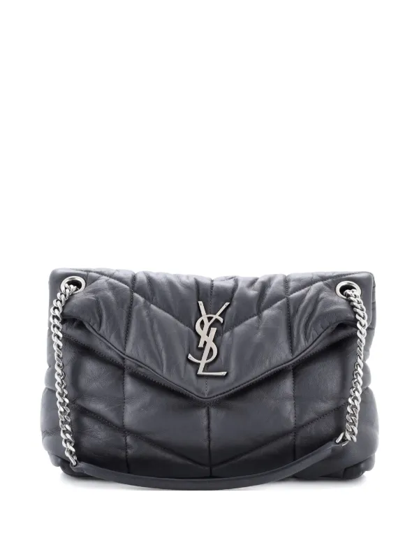 Saint Laurent Pre-Owned Loulou Puffer Shoulder Bag Quilted Leather