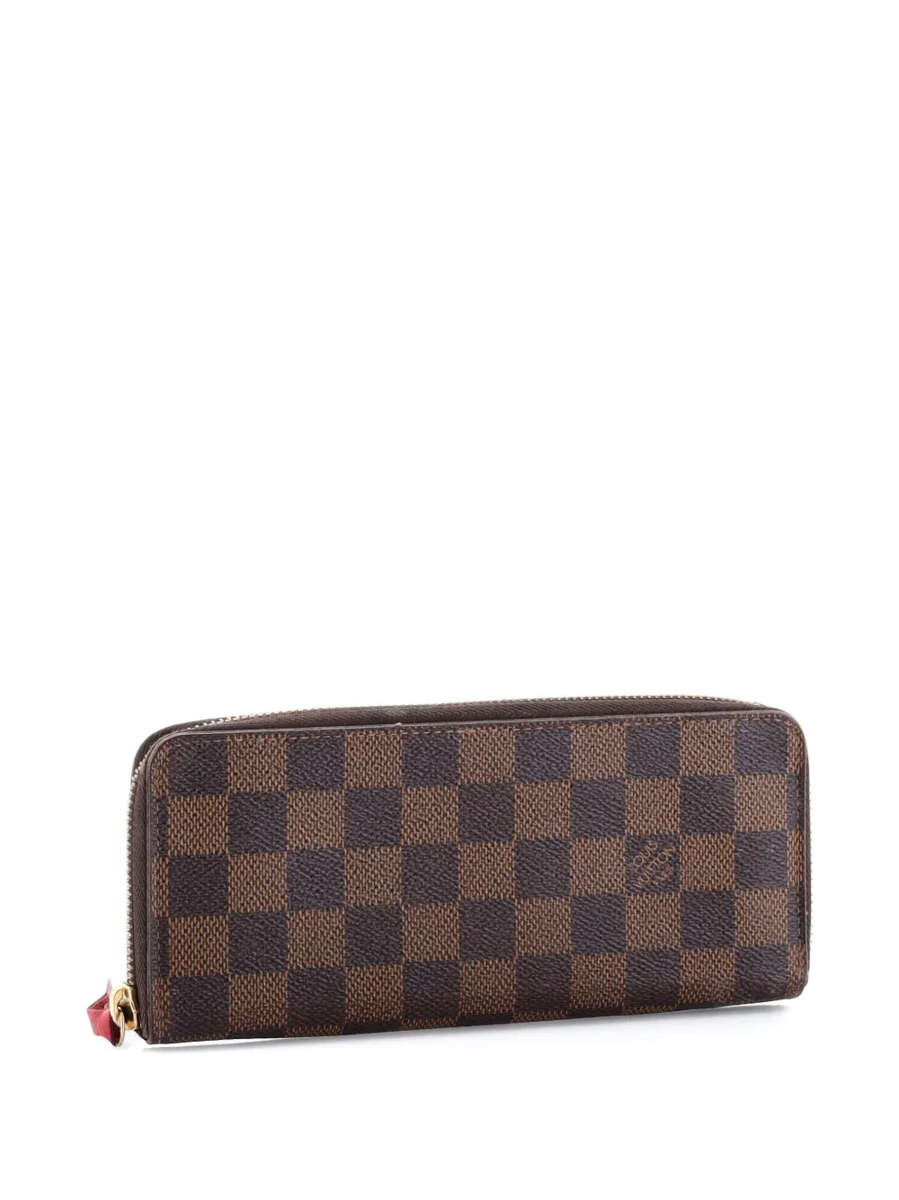 Louis Vuitton Pre-Owned Clemence Wallet Damier small wallets - ブラウン Louis Vuitton Pre-Owned Clemence Wallet Damier small wallets - ブラウン