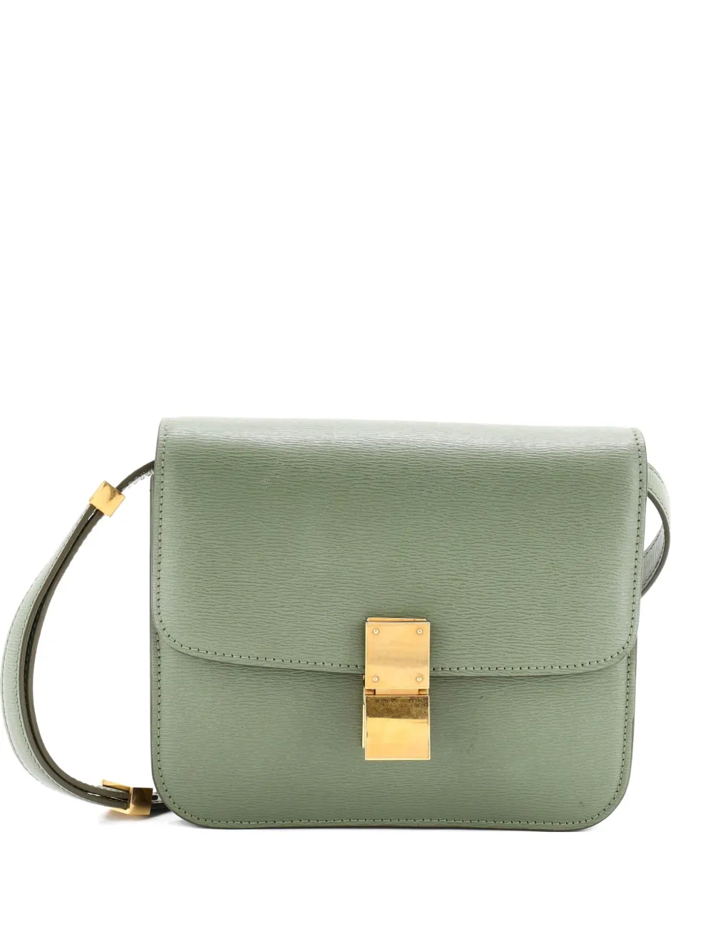 Celine Pre-Owned Classic Box Bag Grainy Leather Teen shoulder bag - Nero