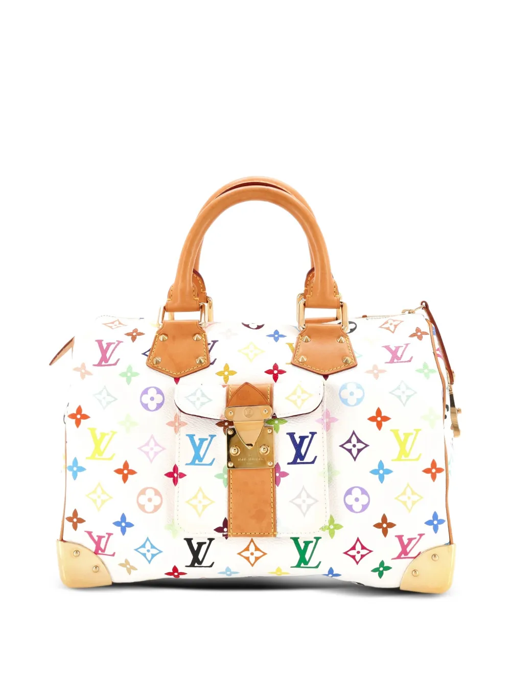 Louis Vuitton Pre-Owned Speedy Handbag Monogram Multicolor 30 satchel