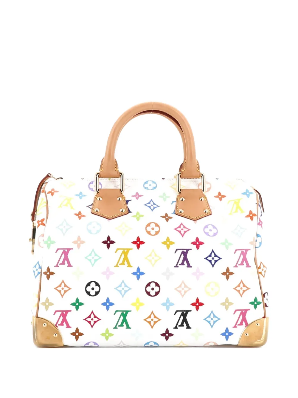 Louis Vuitton Pre-Owned Speedy Handbag Monogram Multicolor 30 satchel Louis Vuitton Pre-Owned Speedy Handbag Monogram Multicolor 30 satchel