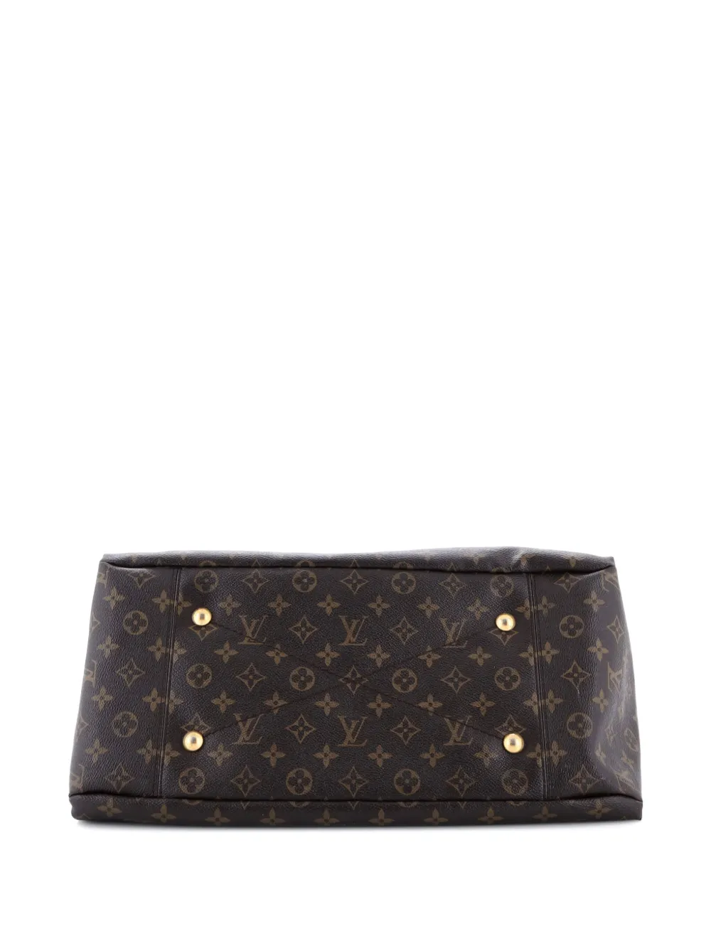 Pre-owned Louis Vuitton Artsy Handbag Monogram Canvas Mm Hobo Bag In Brown