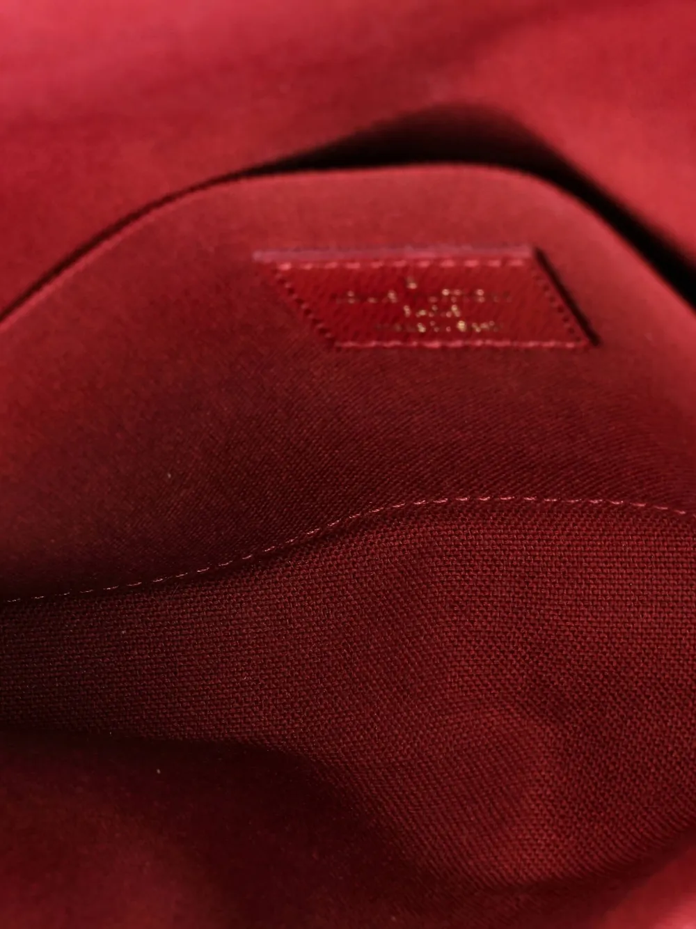 Pre-owned Louis Vuitton Felicie Pochette Monogram Canvas Crossbody Bag In Brown