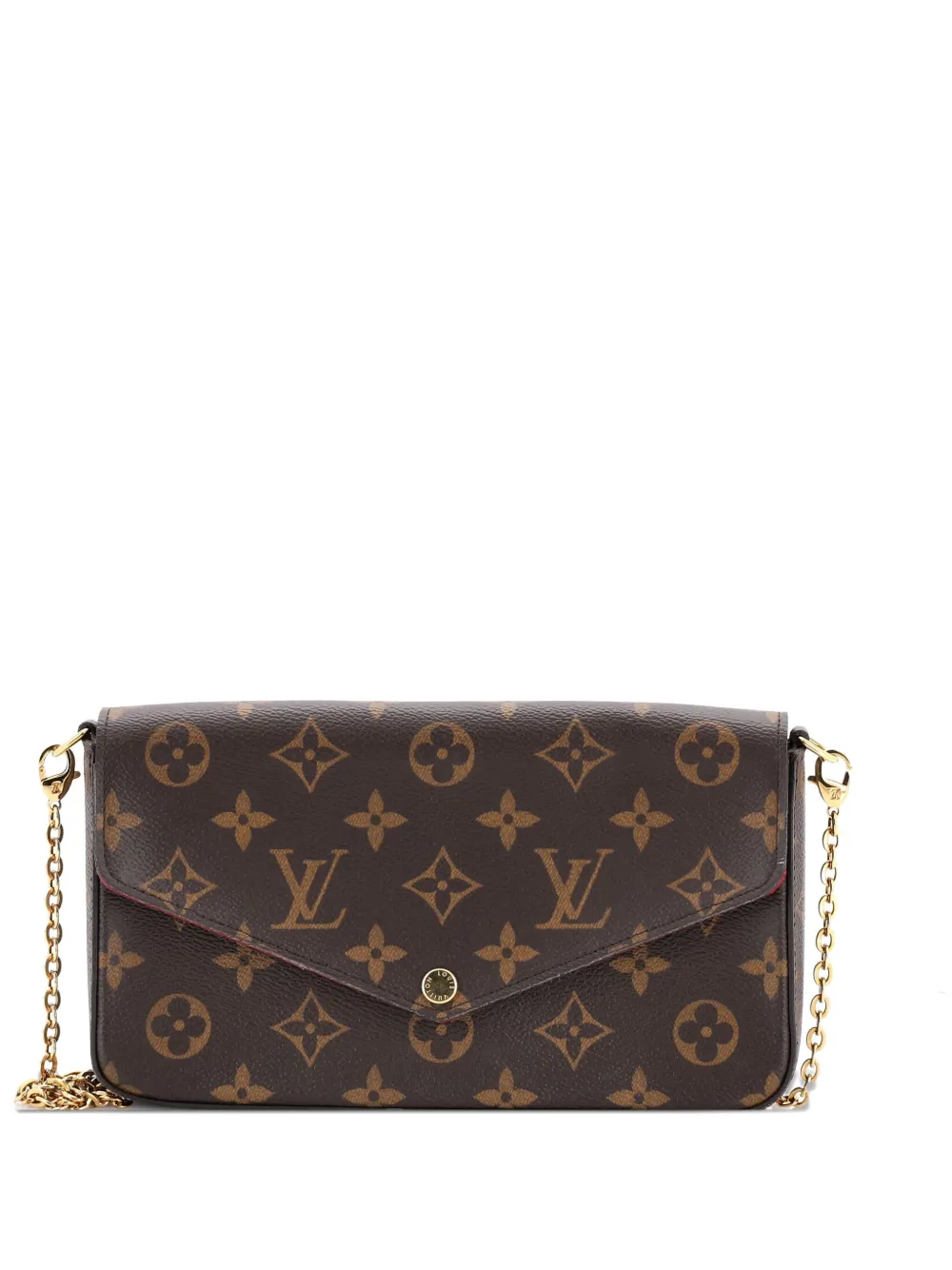 Louis Vuitton Pre-Owned Felicie Pochette Monogram Canvas crossbody bag Louis Vuitton Pre-Owned Felicie Pochette Monogram Canvas crossbody bag