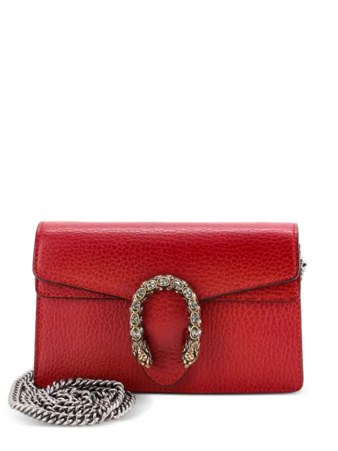 Gucci Pre-Owned Dionysus Bag Leather Super Mini clutch bag