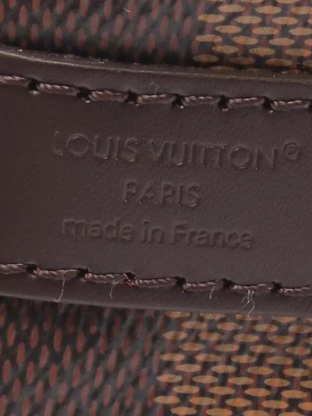 Pre-owned Louis Vuitton 2021-2025 Damier Ebene Speedy Bandouliere 25 Satchel In Brown