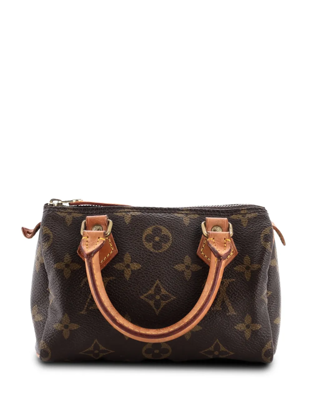Louis Vuitton Pre-Owned Speedy Mini HL Handbag Monogram Canvas satchel - Marrone