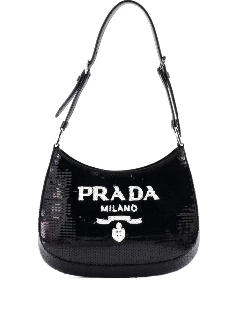 Prada Pre-Owned Cleo Sequins Small shoulder bag