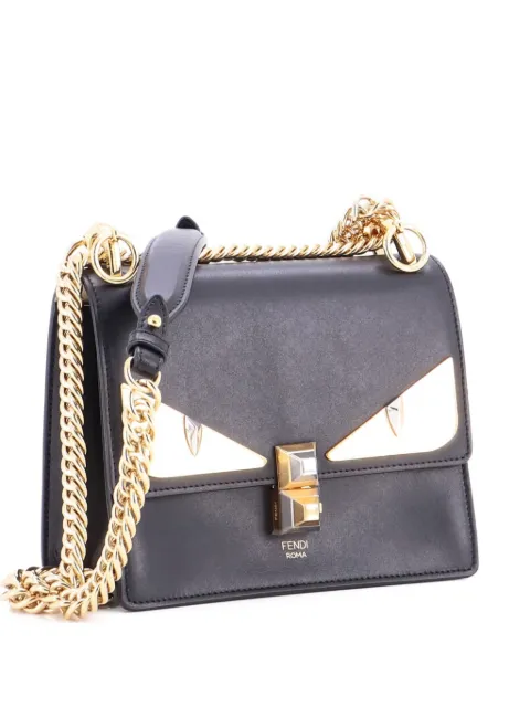 Fendi Pre-Owned Monster Kan I Bag Leather Small shoulder bag