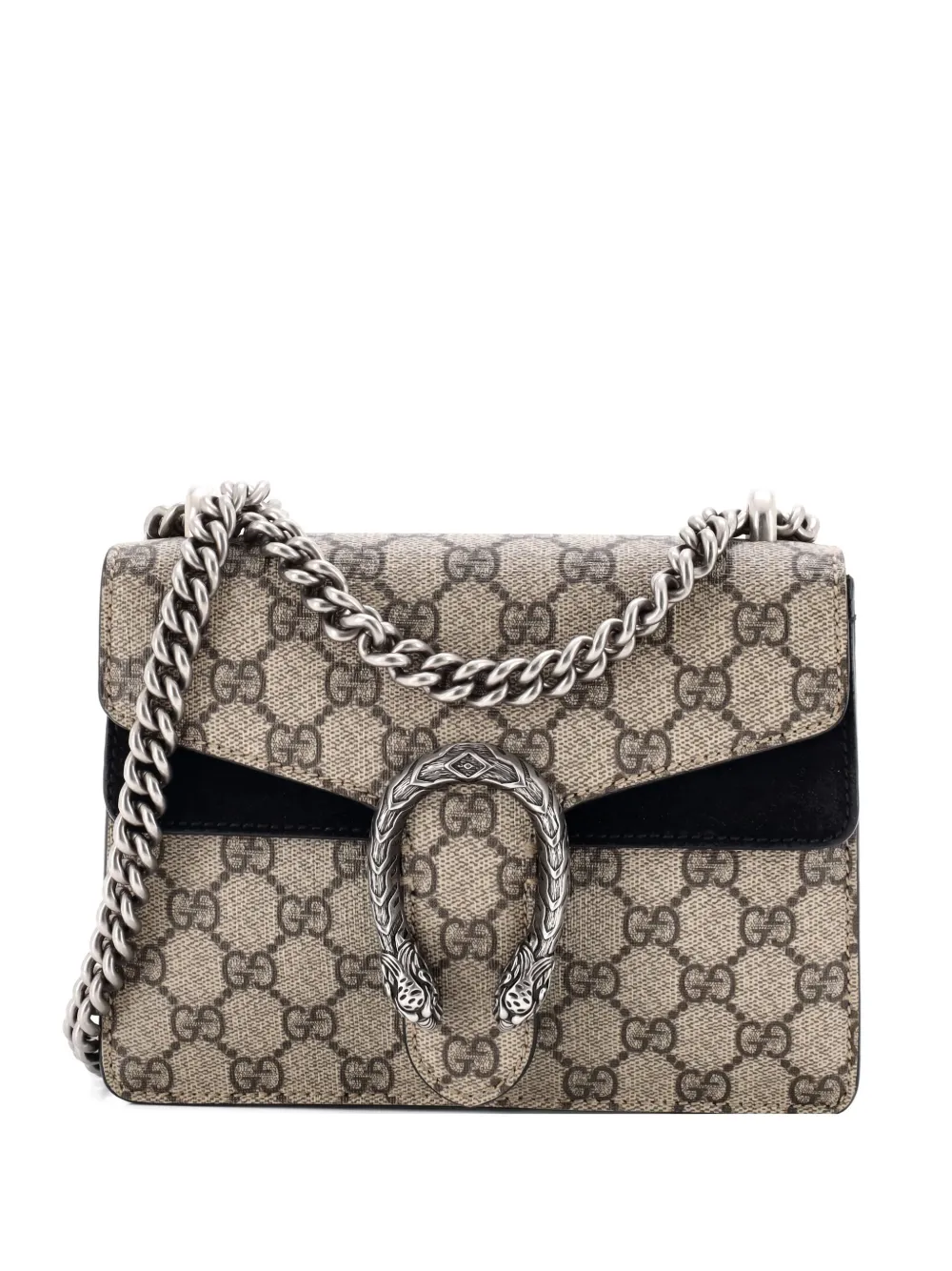 Gucci Pre-Owned Dionysus Bag GG Coated Canvas Mini crossbody bag - Gucci Pre-Owned Dionysus Bag GG Coated Canvas Mini crossbody bag -