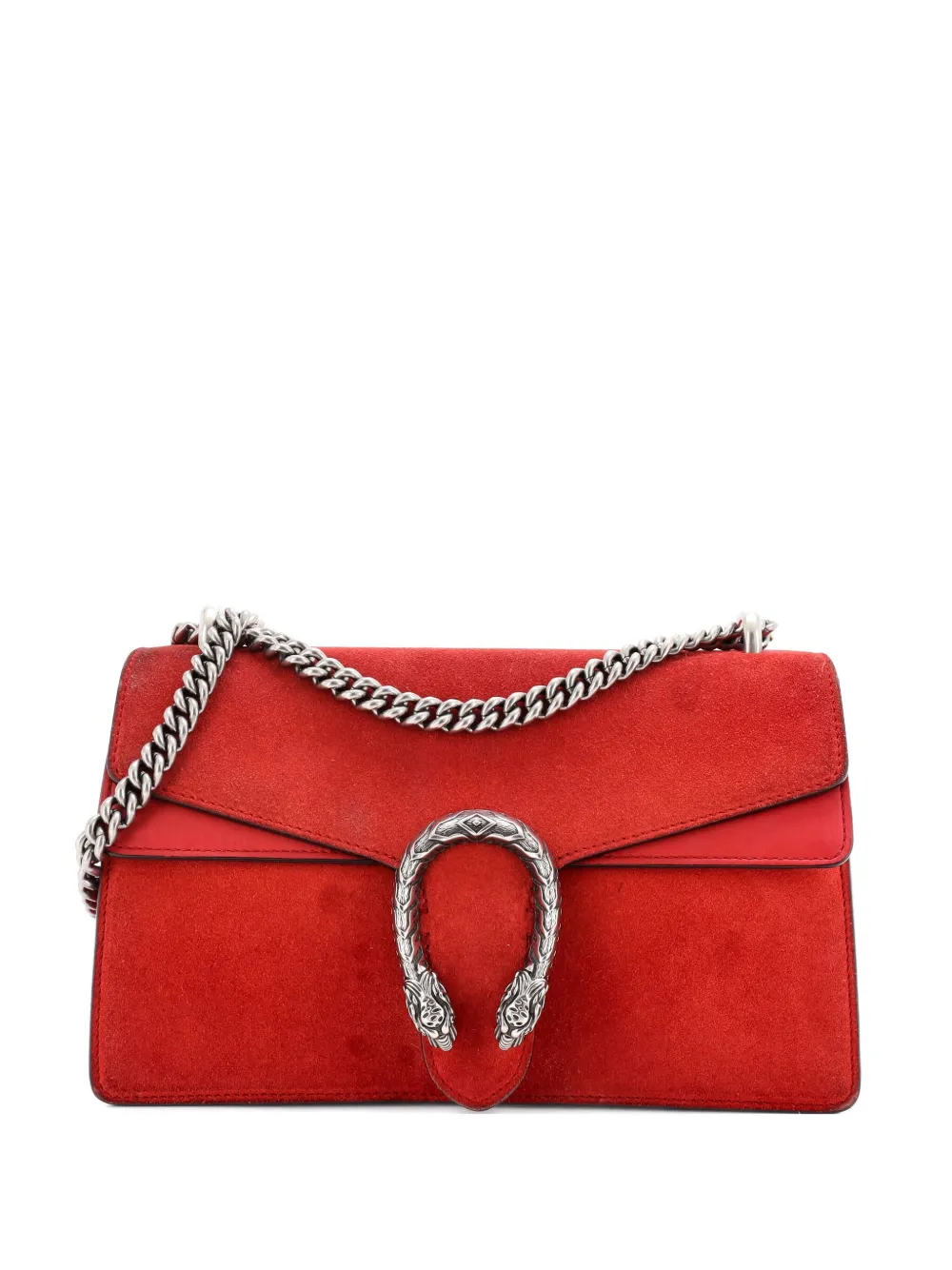 Gucci Pre-Owned Dionysus Bag Suede Small shoulder bag - Rosso