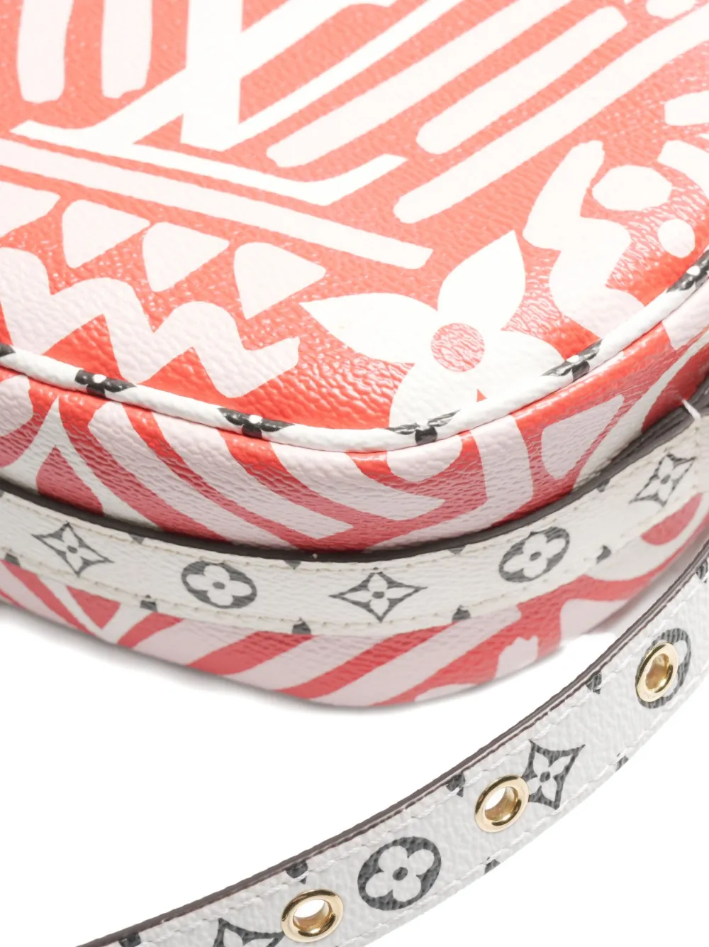 Pre-owned Louis Vuitton 2020 Boîte Chapeau Souple Pm Shoulder Bag In Red