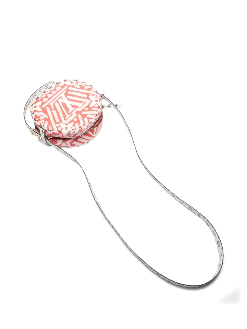 Pre-owned Louis Vuitton 2020 Boîte Chapeau Souple Pm Shoulder Bag In Red