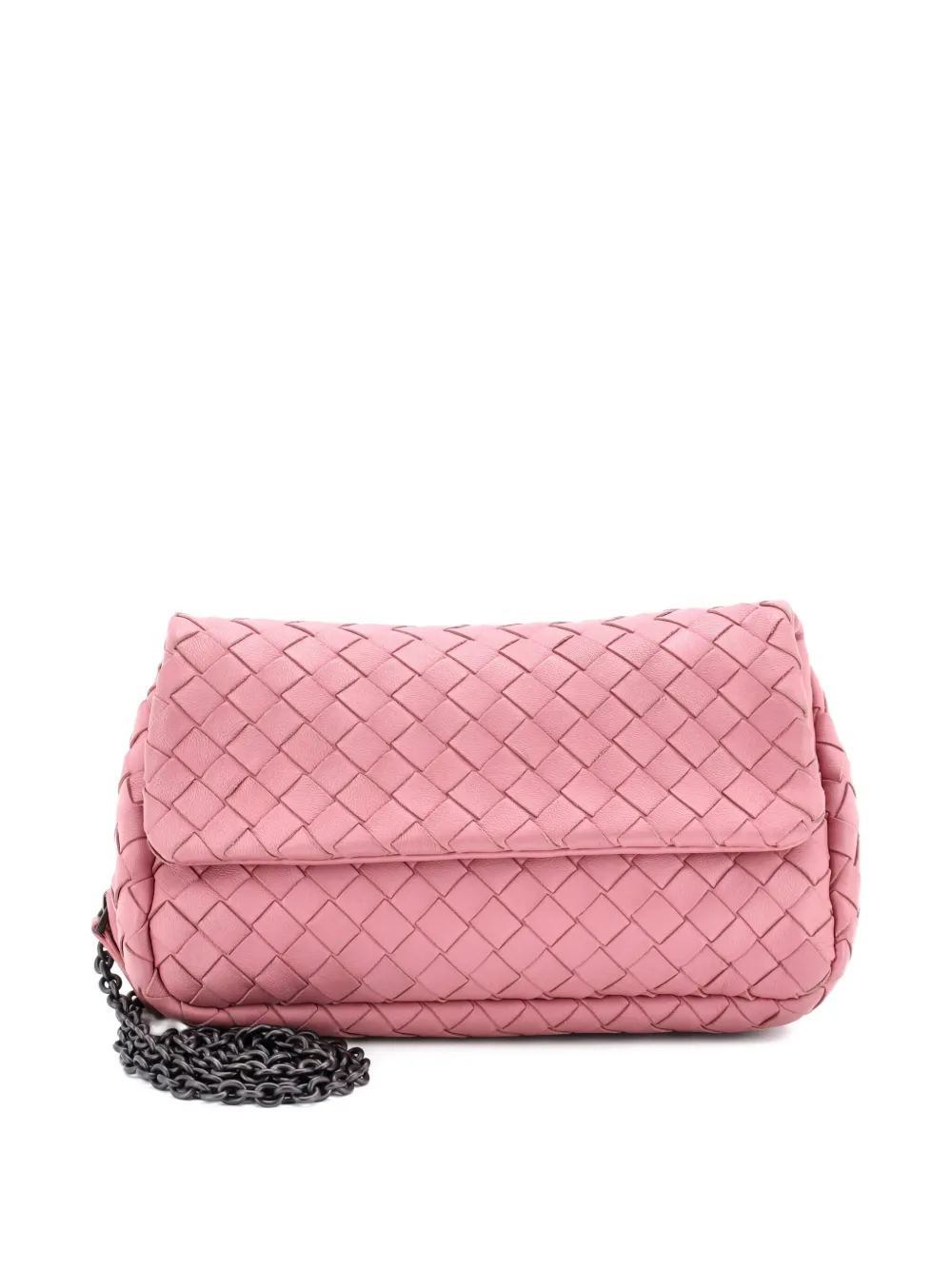 Bottega Veneta Pre-Owned Expandable Chain Intrecciato Nappa Small Bottega Veneta Pre-Owned Expandable Chain Intrecciato Nappa Small