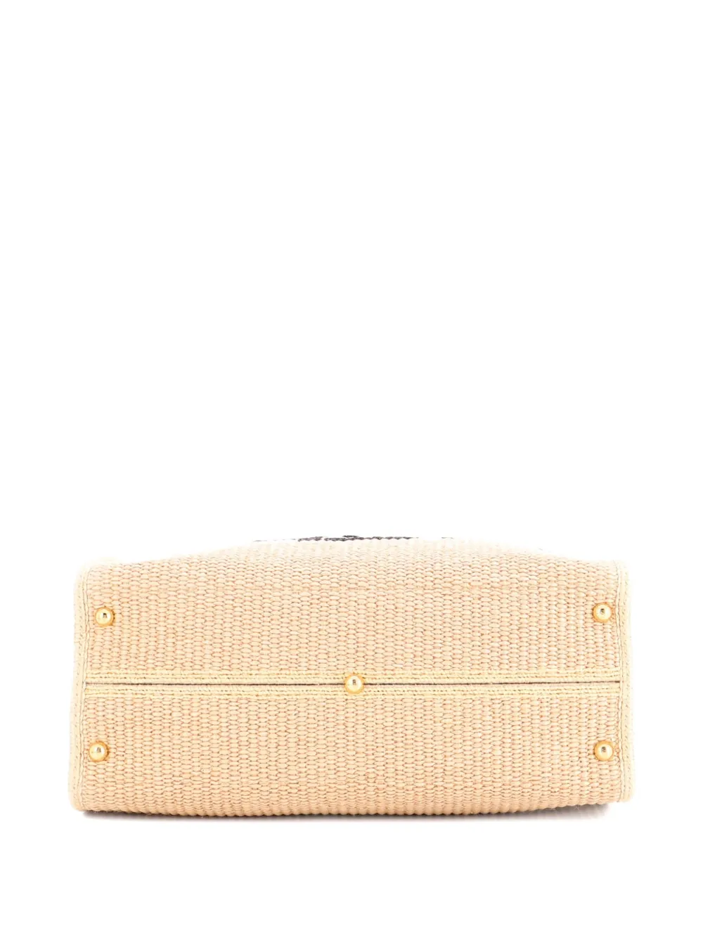Sunshine Shopper Woven Raffia Medium Tote Bag