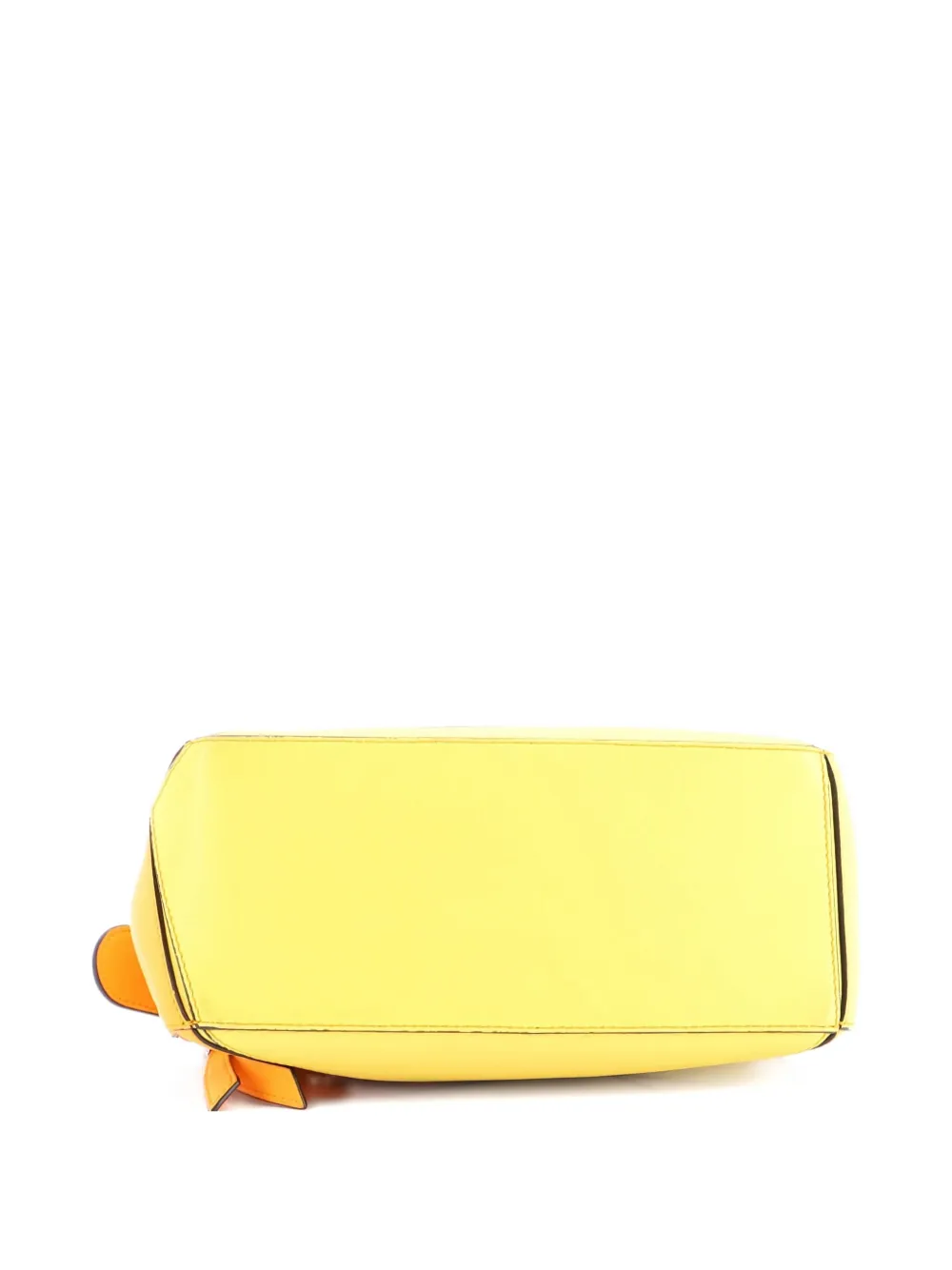  Loewe Pre-owned Puzzle Bag Leather Small Satchel - Yellow 