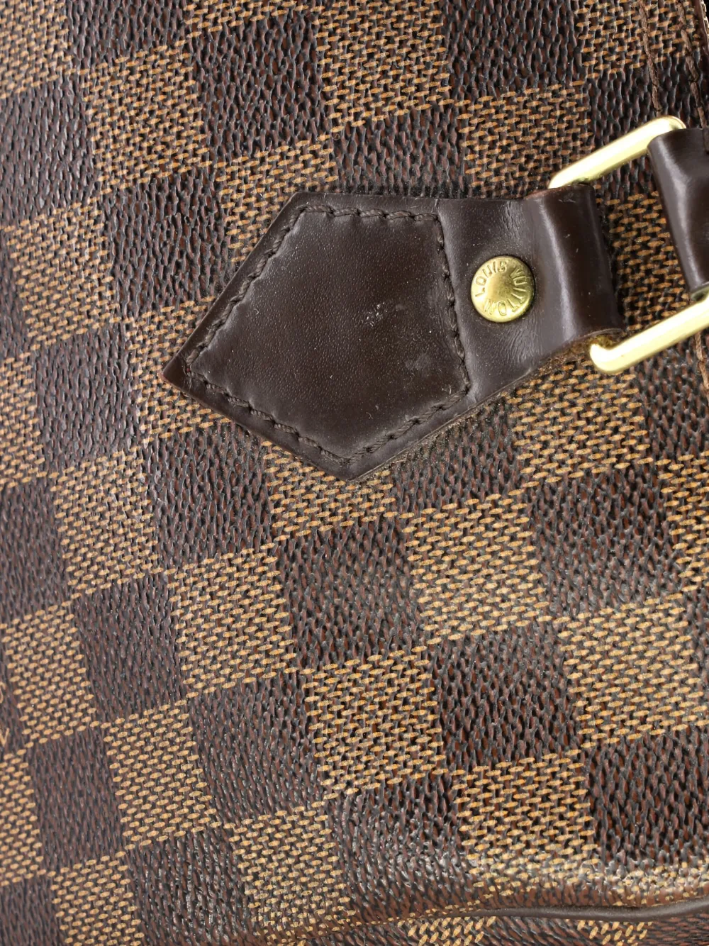 LOUIS VUITTON Pre-owned Speedy Bandouliere Bag Damier 25 Satchel In Brown
