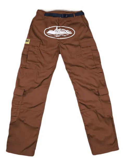 CORTEIZ logo-detail cargo trousers