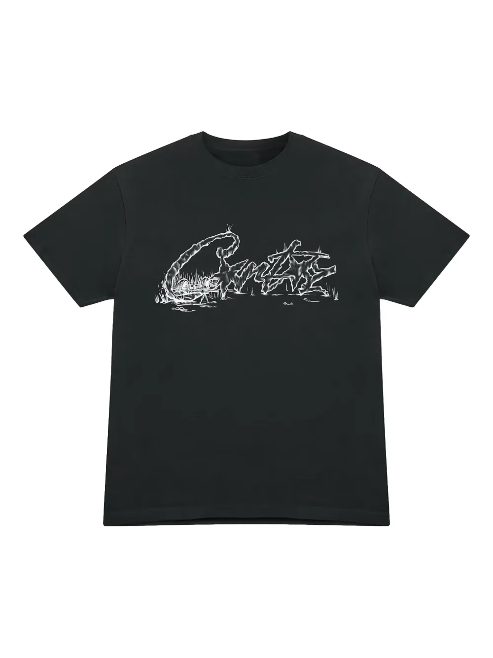 Corteiz Short-sleeve Crew-neck T-shirt In Black
