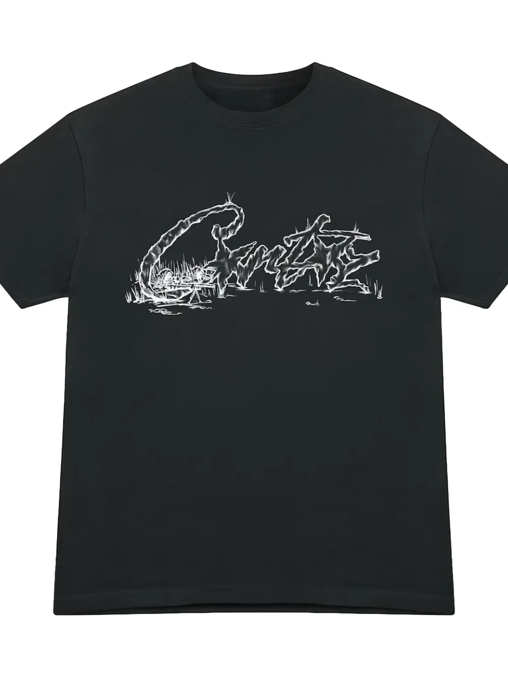 Corteiz Short-sleeve Crew-neck T-shirt In Black