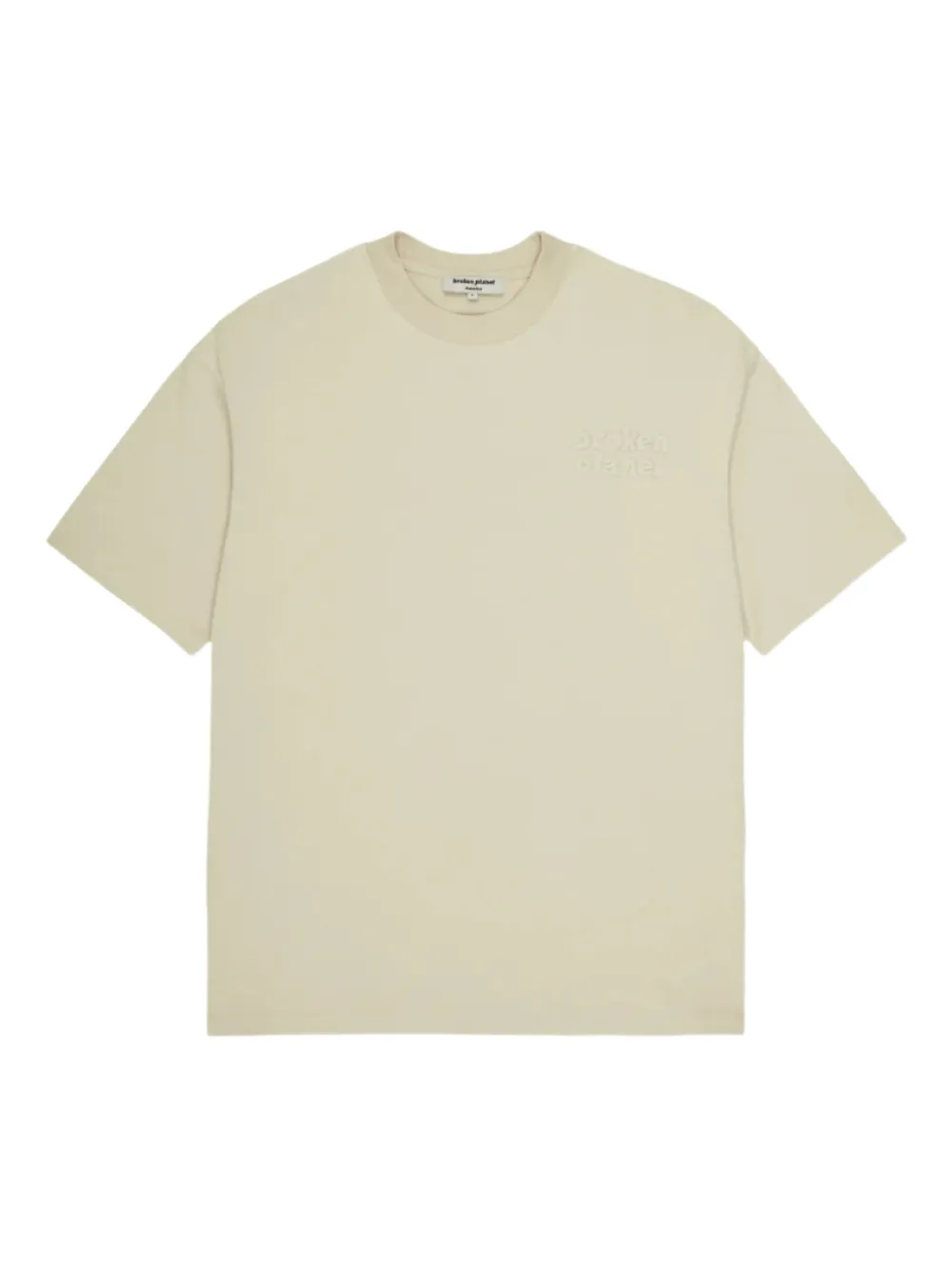 Broken Planet Short-sleeve Crew-neck T-shirt In Neutral