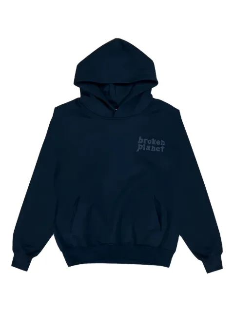 BROKEN PLANET drawstring long-sleeve hoodie