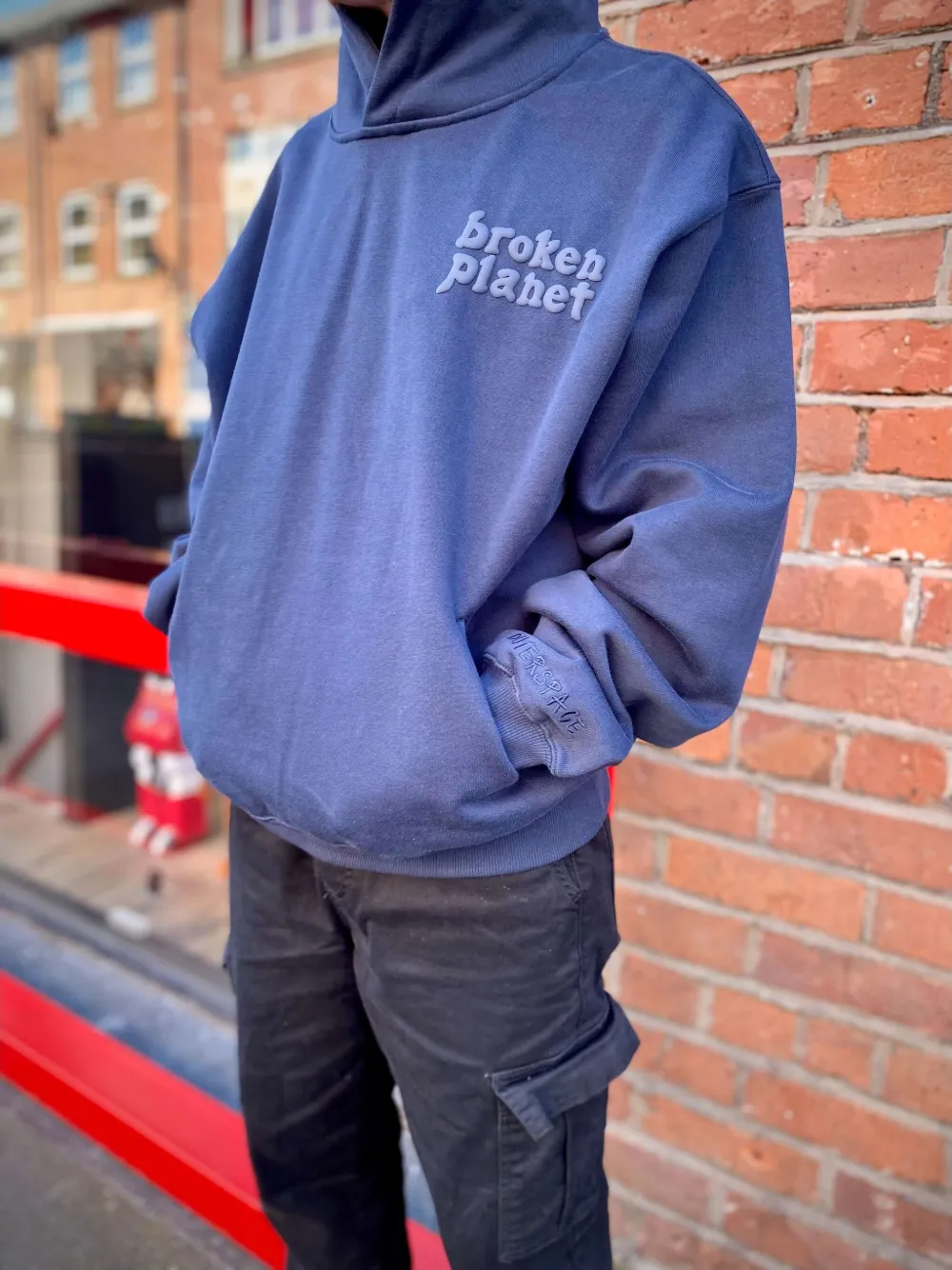 BROKEN PLANET drawstring long-sleeve hoodie | Hoodies | Image 2