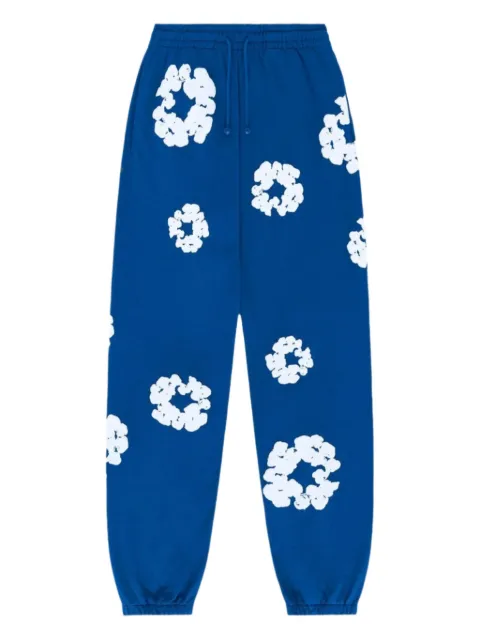 Denim Tears flower-print drawstring track pants 