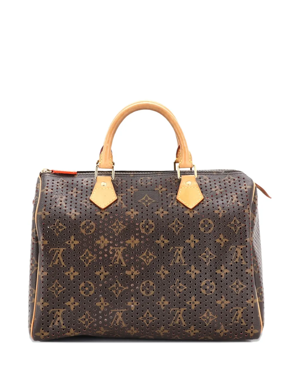 Louis Vuitton Pre-Owned Speedy Handbag Perforated Monogram Canvas 30 Louis Vuitton Pre-Owned Speedy Handbag Perforated Monogram Canvas 30