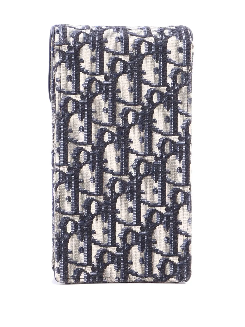 Christian Dior Pre-Owned Vertical Saddle Chain Pouch Oblique Canvas clutch bag | Pre-owned & Archive | Image 2