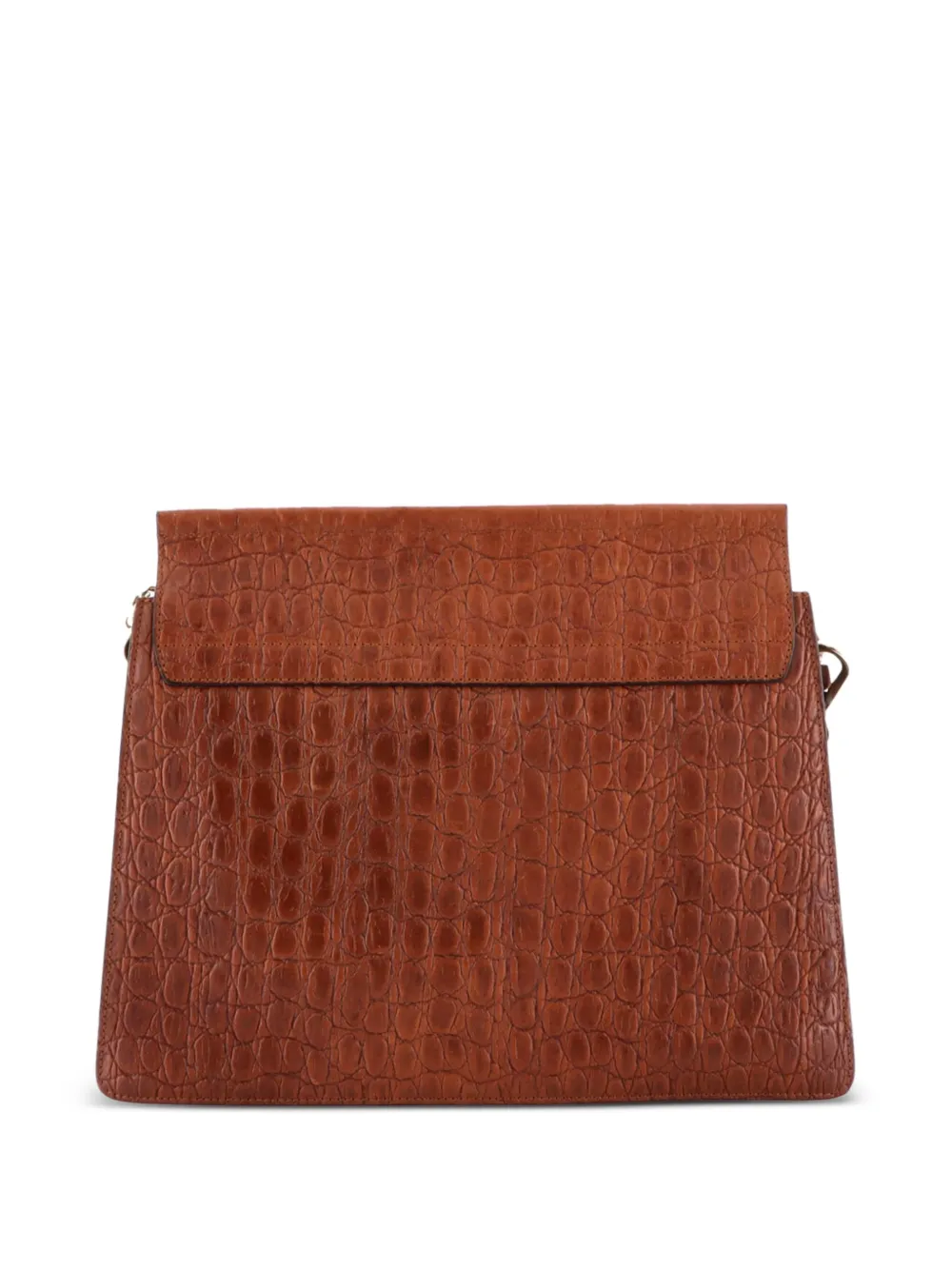 Chloé Pre-Owned Faye Crocodile Embossed Leather Medium shoulder bag | Pre-Owned | Image 2
