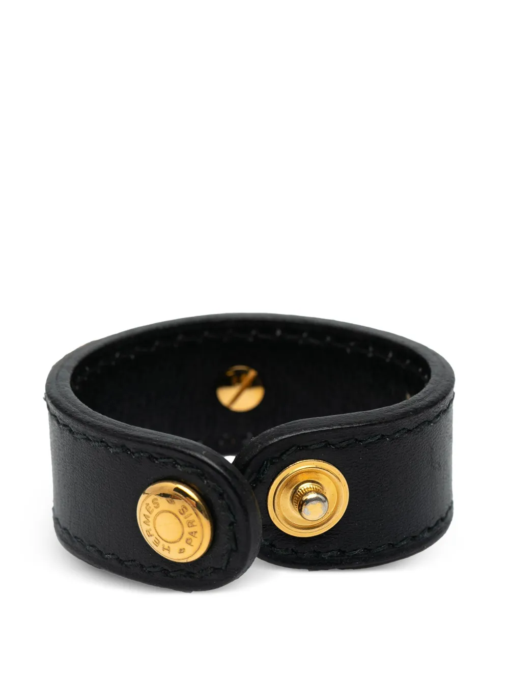 Pre-owned Hermes 2010-2025 Swift Glove Holder Key Holder In Black