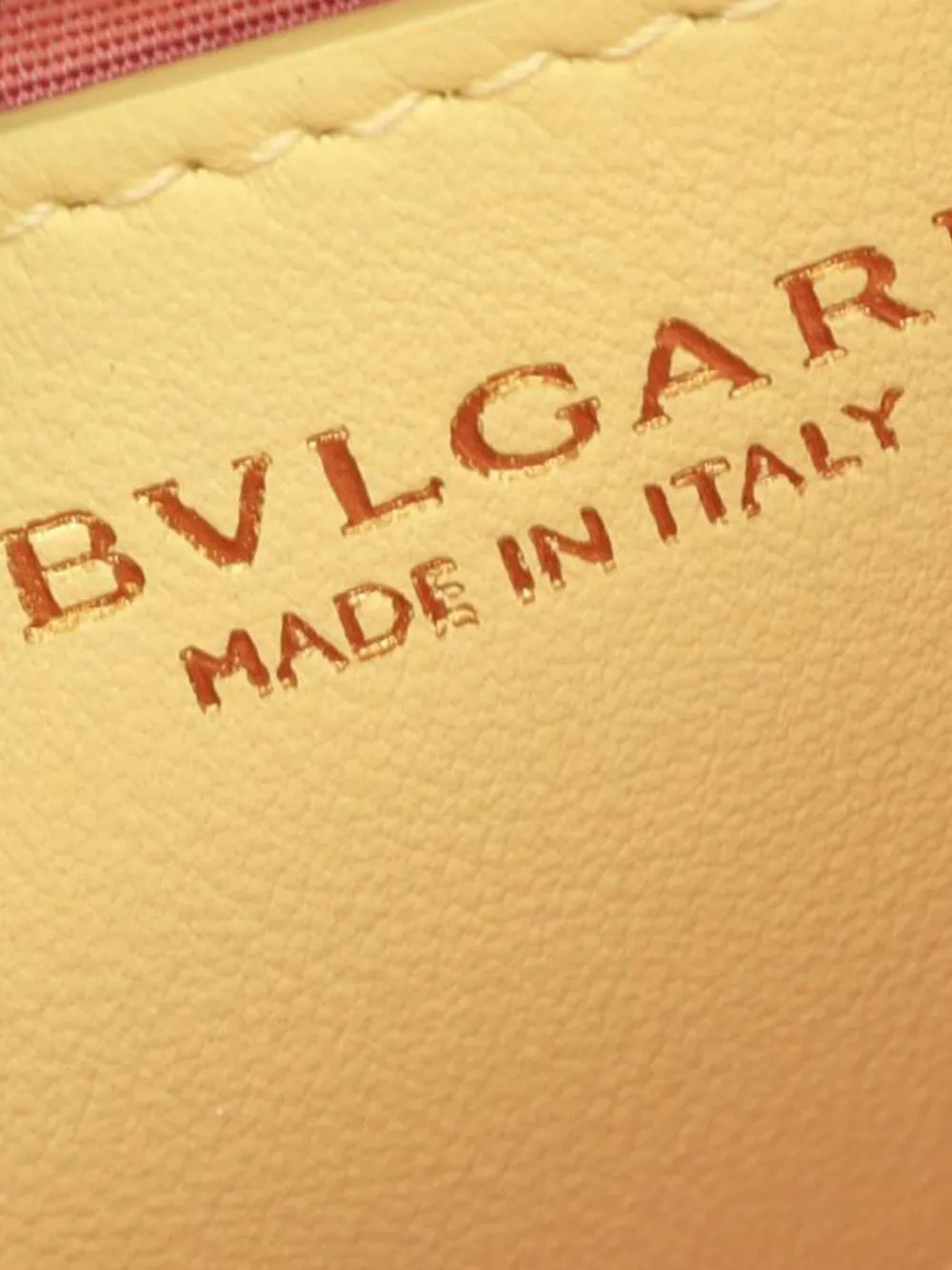 Pre-owned Bvlgari 2010-2025 Small Leather Serpenti Ellipse Satchel In Yellow