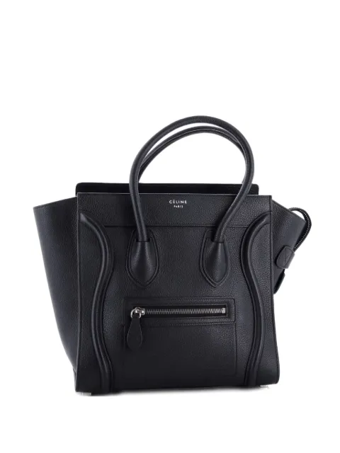Celine Pre-Owned Luggage Bag Grainy Leather Mini tote bag