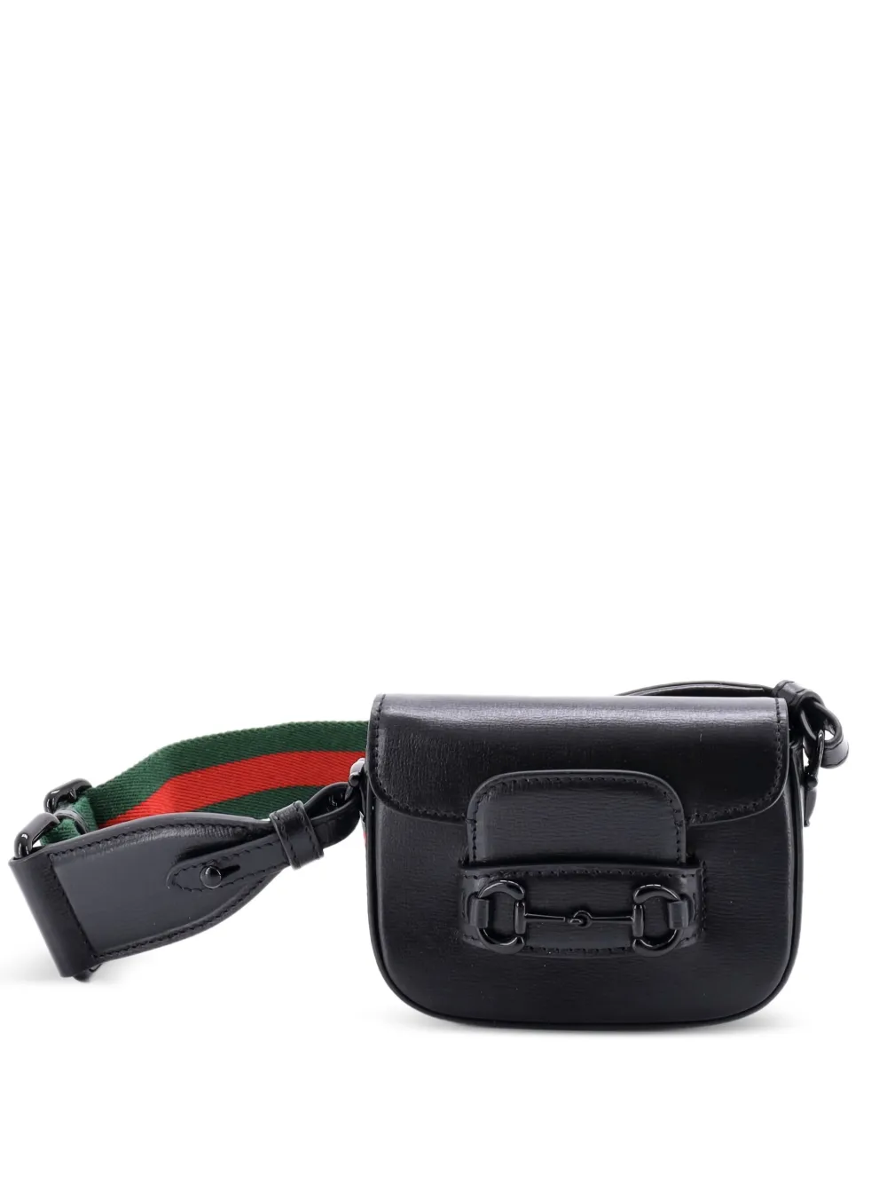 Gucci Pre-Owned Horsebit 1955 Shoulder Bag Leather Super Mini Gucci Pre-Owned Horsebit 1955 Shoulder Bag Leather Super Mini