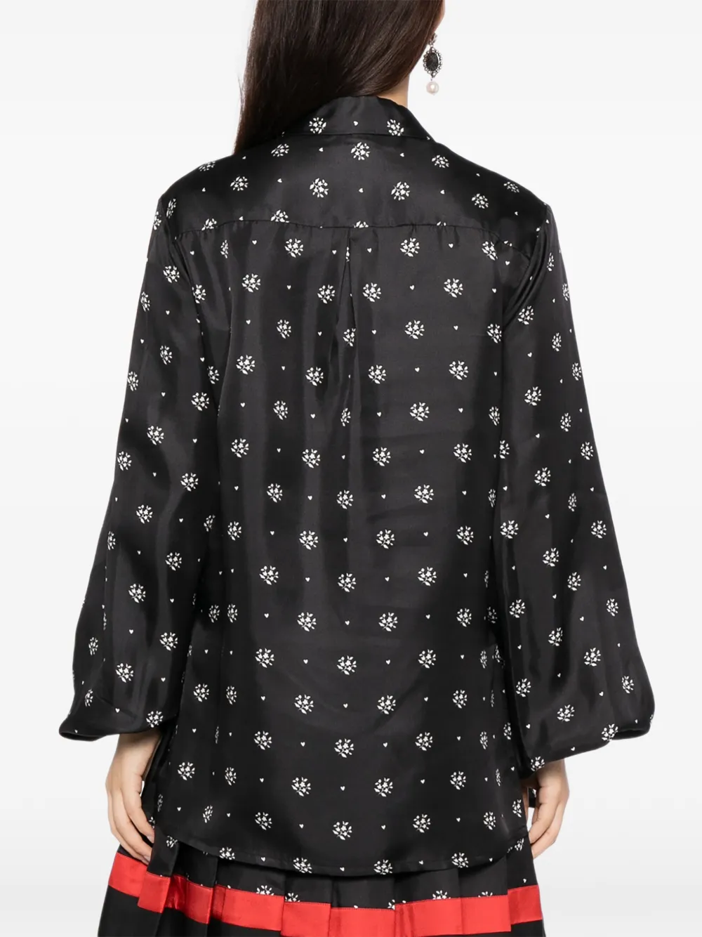 Macgraw Scholarship blouse Zwart