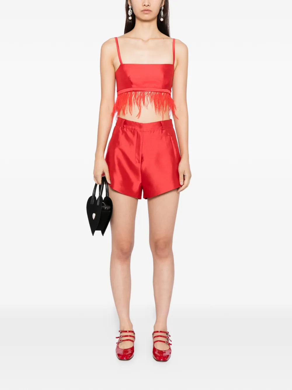 Macgraw Birdy Top In Red