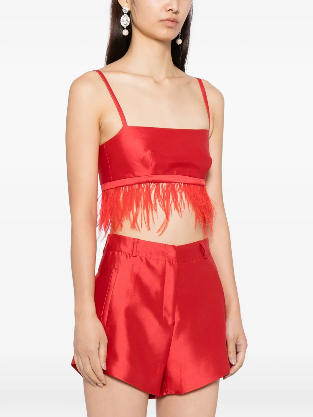 Macgraw Birdy Top In Red