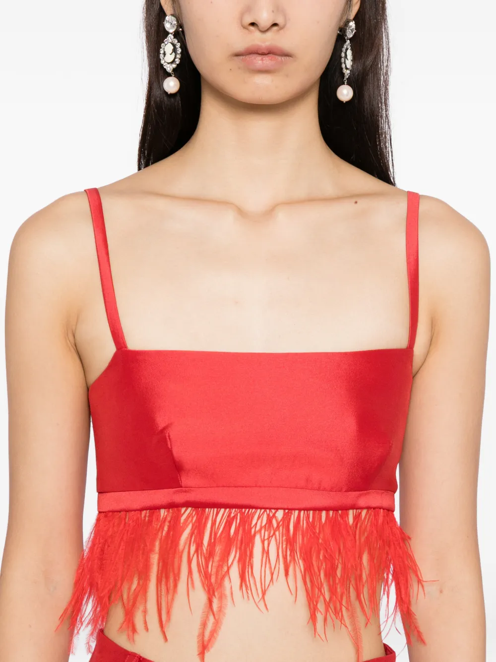 Macgraw Birdy Top In Red
