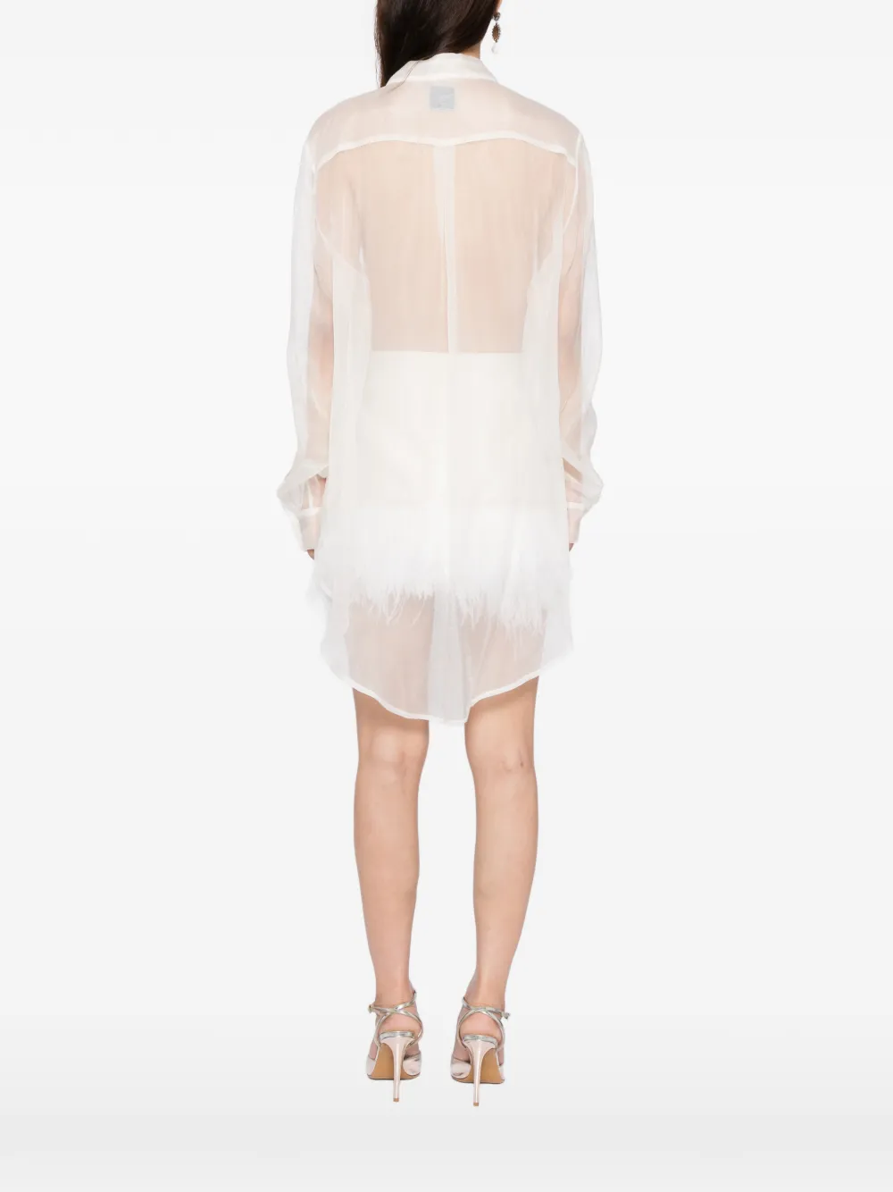 Macgraw Smoking blouse Beige
