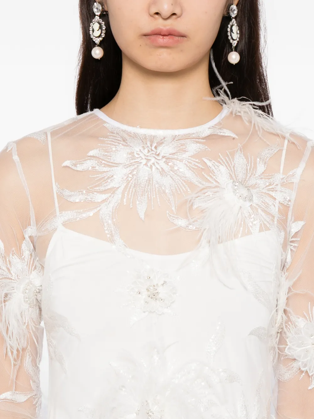 Macgraw Baby Birdy Dress In White