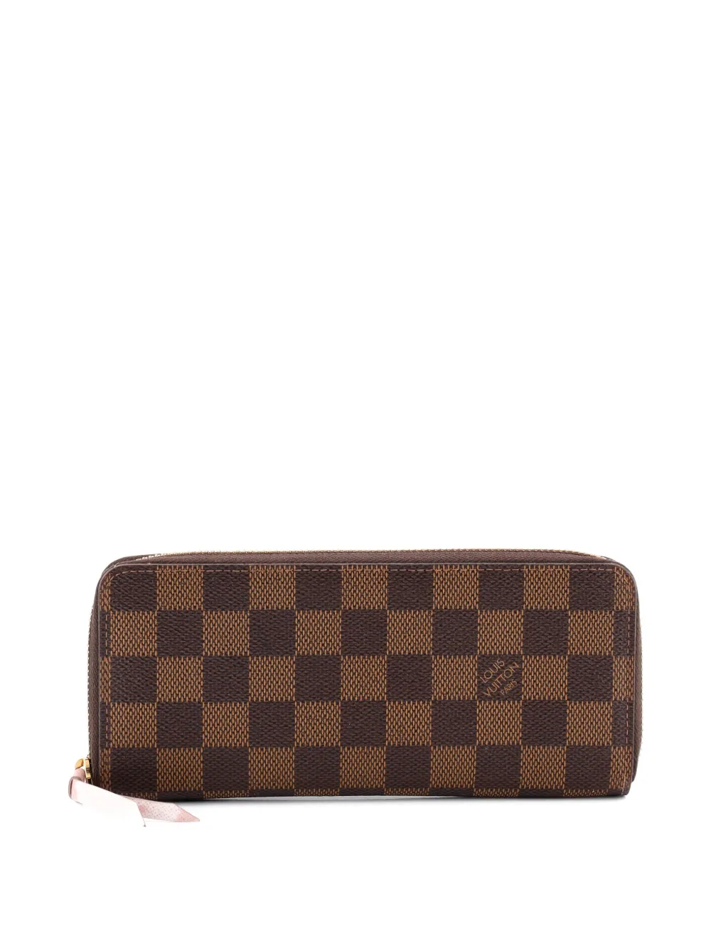 Louis Vuitton Pre-Owned Clemence Wallet Damier small wallets - ブラウン Louis Vuitton Pre-Owned Clemence Wallet Damier small wallets - ブラウン