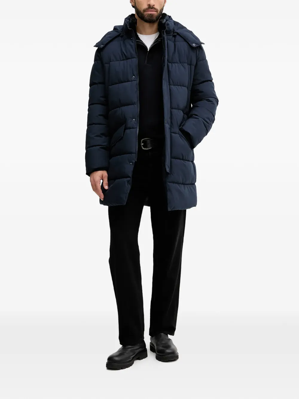 Karl Lagerfeld high-neck sweater - Blauw