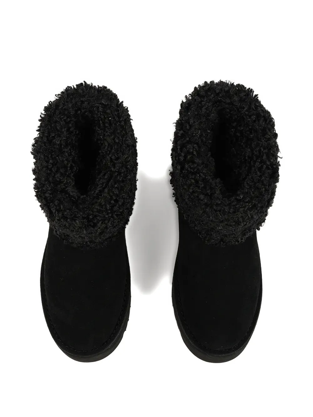 Karl Lagerfeld Skylar Signature-detail Platform Boots In Black