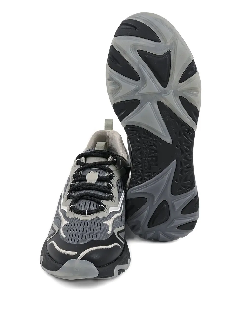 Karl Lagerfeld Logo-detail Sneakers In Multi