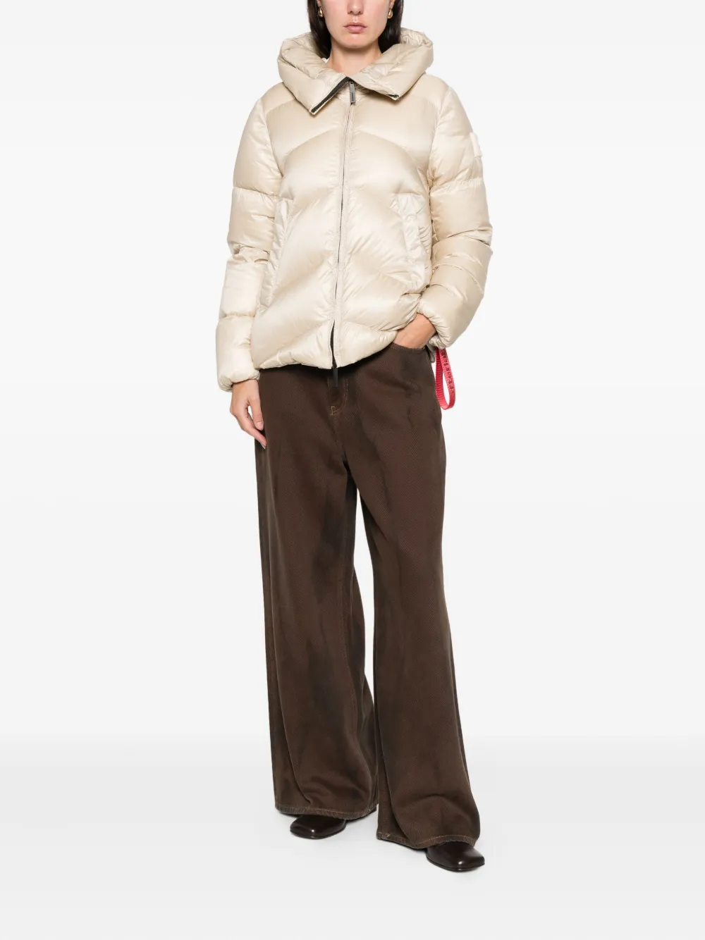 AFTER LABEL hooded zip jacket | Down Jackets | Image 2