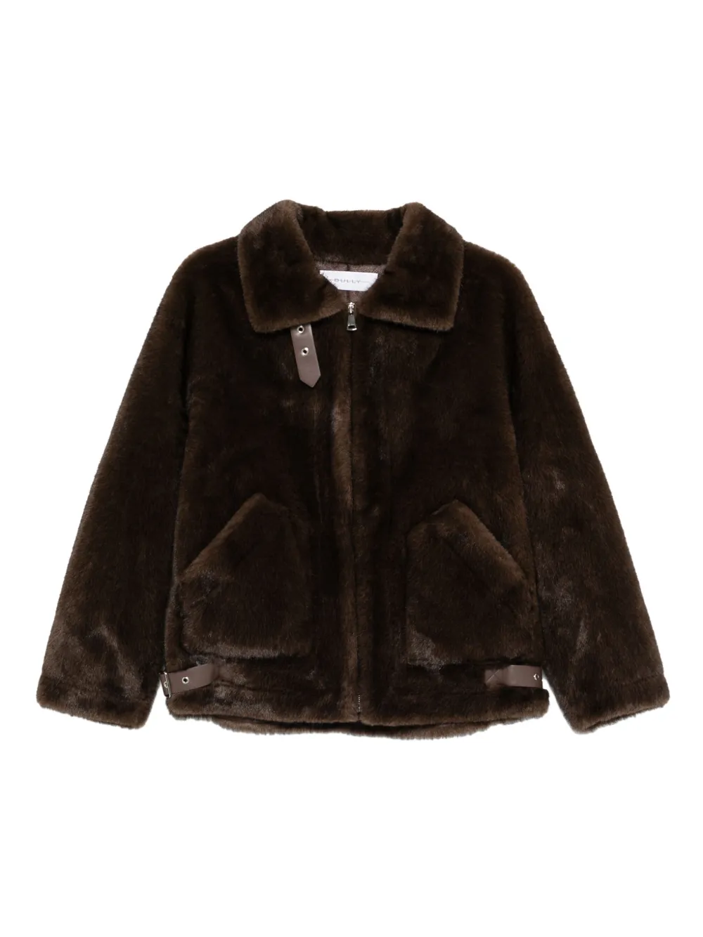 BULLY faux-fur jacket | Brown | Image 1